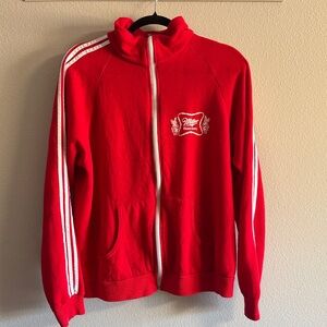 Miller Lite Red Zip-Up Hoodie